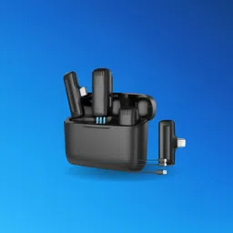 clairbell J13 Wireless Microphone, Noise Reduction Lapel Mic For Vlogging and YouTubeC175 Microphone image 1