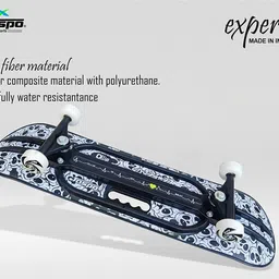 jaspo Experts Ghost Rider Fiber Skateboard 31 inch x 8 inch Skateboard image 5