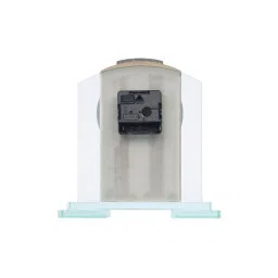 ams clocks Silver Square Analog Modern Clock With Quartz Movement image 3