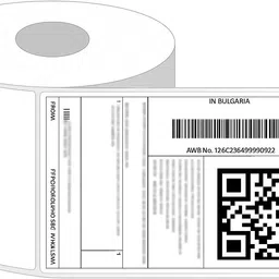 powerlon 3×5 Direct Thermal Printer Label Roll | 500 Self-Adhesive Labels | Self Adhesive Paper Label image 2