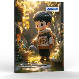 kaanuka Classic Series Crown Size Unruled Notebooks (24cmx18cm) Regular Notebook Unruled 120 Pages-picture-15