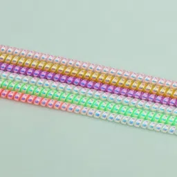 Sindhia Colorful Laser Spiral USB Charger Cable Protector Cable Protector image 5