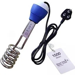 flockidos Immersion Rod Shockproof Electric Water Heater With Waterproof & Protection 1516 W Shock Proof Immersion Heater Rod image 1