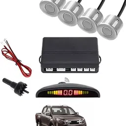 peeps store Universal 4 Silver Reverse Parking Sensor-PS25N481 Universal 4 Silver Reverse Parking Sensor-PS25N481 Parking Sensor-picture-28