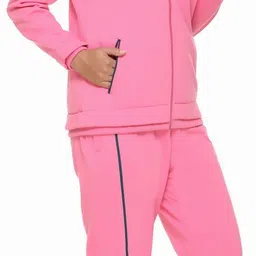 woolvalley Solid Women Track Suit image 3