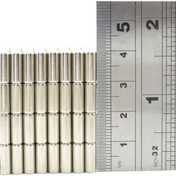 art ifact 20 Pieces of 4mm x 10mm Neodymium Magnets - N52 Cylindrical magnets - Rare Earth NdfeB Fridge Magnet, Multipurpose Office Magnets, Magnetic Paper Holder Pack of 20 image 2