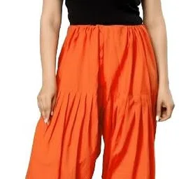 yk creation Cotton Solid Patiala image 2