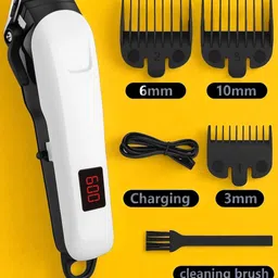 Nilesawar X306 Rechargeable Cordless Hair Trimmer – Professional Grooming Tool Fully Waterproof Trimmer 240 min Runtime 4 Length Settings-image-36