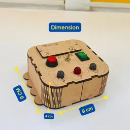 ansoz Stress Buster Confusion Interactive Busy Board Electroni Toy for Ages 1+ image 4