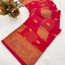 julee Digital Print Daily Wear Organza Saree-picture-41