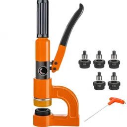 voltz SYD-25 (16/20/22/25/32) Hydraulic Knock Punches for Iron Plate(5 Pairs of Molds) SYD 25 Hydraulic Knockout punch-picture-14
