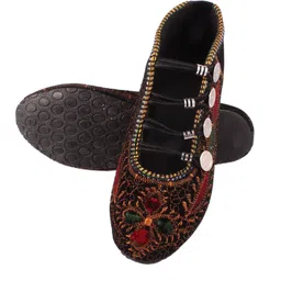 shahi ustad Jaipuri Ethnic Mojari Mojaris For Women image 4