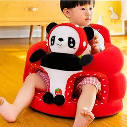arghav PANDA SITTING SOFA/PANDA MEDIUM SITTING SOFA/KIDS SITTING SOFA/BABY SOFA - 50 cm image 2