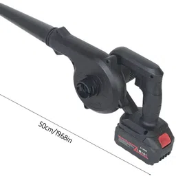 xydrozen Handheld Blower Vacuum 2-in-1 Cordless Rechargeable Battery Easy Cleaning-Black Leaf Blower image 5