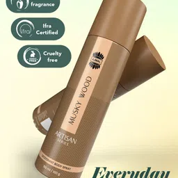 ajmal ARTISAN - MUSKY WOOD DEODORANT PERFUME ONLINE EXCLUSIVE Deodorant Spray-For Men image 2
