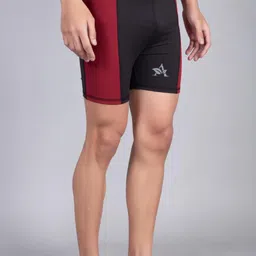 ullaspemium ULSP-SWI-451 Striped Men Swim Bottom Multicolor Swimsuit image 1