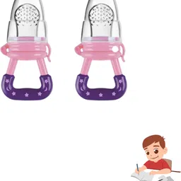 aapni dukan SST Sales Baby Food And Fruit Nibbler & Pacifier Teether BPA Free Nibbler TH420 Feeder-picture-19