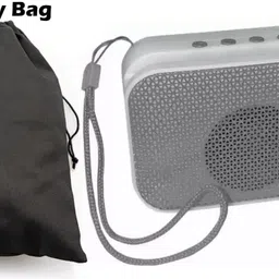 PARADISEECOM Portable Laptop/Desktop Speaker Dynamic Sound Wireless Loudspeaker +Carry Bag 10 W Bluetooth Soundbar image 1