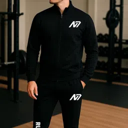 n7wear Solid Men Track Suit-picture-25
