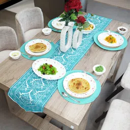 furnishing hut Blue 180 cm Table Runner-picture-14