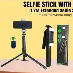 Nextronomy R16D Advanced Dual LED Selfie Stick with Remote and Adjustable Tripod Legs Tripod image 5
