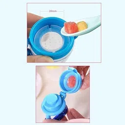 flexifit Baby fruit Feeder/ Silicone Food Nibbler/ Baby Soother Teether and Feeder image 5