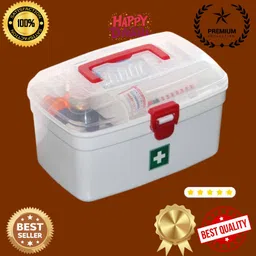 evara international Rectangular Medicine Box, Medical Box, First aid Box,Multi Purpose Box_K45 First Aid Kit-picture-30