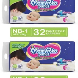 mamypoko MAMY POKO PANTS NB32X2 - 64 Pack - New Born image 1
