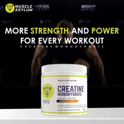 muscle asylum Micronized Creatine Monohydrate Powder Creatine image 5