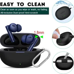 capo Silicone Velcro Headphone Case For Realme Buds Air 6 Pro image 4