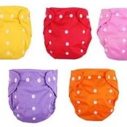 chinmay kids baby button diapers set of 5-picture-15