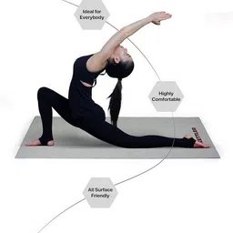 kettler ‎102-200 Grey 4 mm Yoga Mat image 5