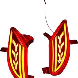 pitzone Rear Bumper Reflector LED Compatible for Mahindra XUV 700 - Set of 2 Car Reflector Light-picture-14