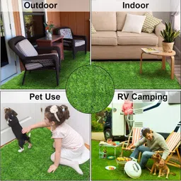 shree polymers Artificial Grass Floor Mat image 5