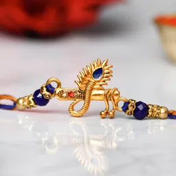 ecraftindia Designer D858P6C6 Assorted RakhiSet-picture-12
