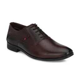 Azzaro Black Men Brown Solid Formal Derby image 3