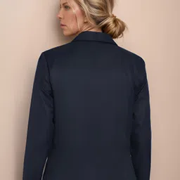 rocksy Women Solid Single Breasted Casual Blazer image 2