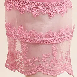 aasma creatives Women Regular Fit Pink Cotton Blend Trousers image 5