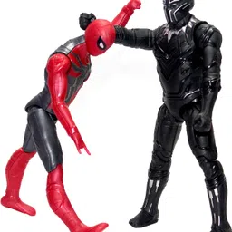 wow toys Pack of Spider and Panther Powerful Action Figure Toys for Kids image 5