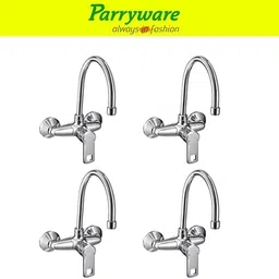 parryware Vista Wall Mounted Sink mixer with Swivel Spout set of 4 pic 384 Wall Mounted Sink mixer with Swivel Spout Sink Mixer Faucet-picture-38