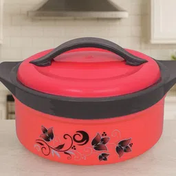 hashflow Printed Casserole with Lid for Roti/Chapati || Hot Pot for Hot Meal/Curry Thermoware Casserole-picture-23