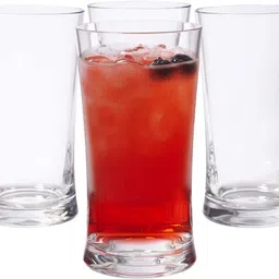 virya (Pack of 6) Glass Mugs for Water, Juice, Beer, Wine, Whisky, Shakes Drinking Glasses Glass Set Water/Juice Glass-picture-14