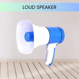 sacro Bhopu Portable Megaphone, Siren Loudspeaker Function & Long Battery LifeS161 Bhopu Portable Megaphone, Siren Loudspeaker Function & Long Battery LifeW161 Outdoor PA System image 1