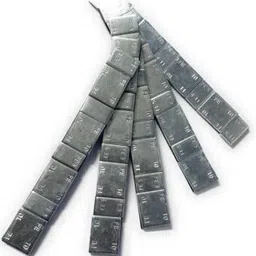 pride Wheel Balancing Silver Tone Color Weight 100 Strips image 2