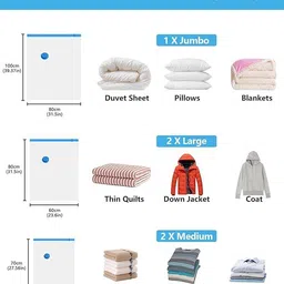 msvtradess VBWP High Volume Storage Vacuum Bags image 5