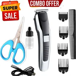 Xyntac RechargeableFully Waterproof Fully Waterproof 4 Length SettingsE Trimmer 60 min Runtime 4 Length Settings image 1