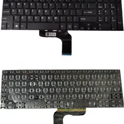 SOLUTIONS-365 Compatible Sony Vaio SVF15-A Without Frame & without backlit Internal Laptop-size Laptop Keyboard Compatible with Desktop, Laptop, Mac-image-90