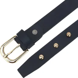 defivia Women Casual, Formal, Evening, Party Blue Artificial Leather Belt image 2