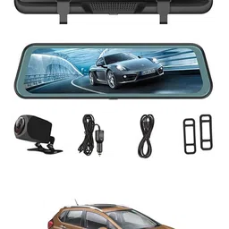 msnp 9.66 inch Dash Cam Screen Starlight Night Vision Universal For Car 307 Black LED-picture-26