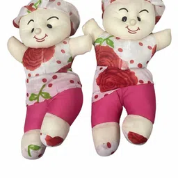 vnsrretails Cute Dolls – Pack of 2 | Soft Toy Dolls for Kids | Gift for Girls & Children - 30 cm-picture-27